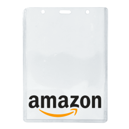 5*3.5 Vertical Vinyl Badge Holder