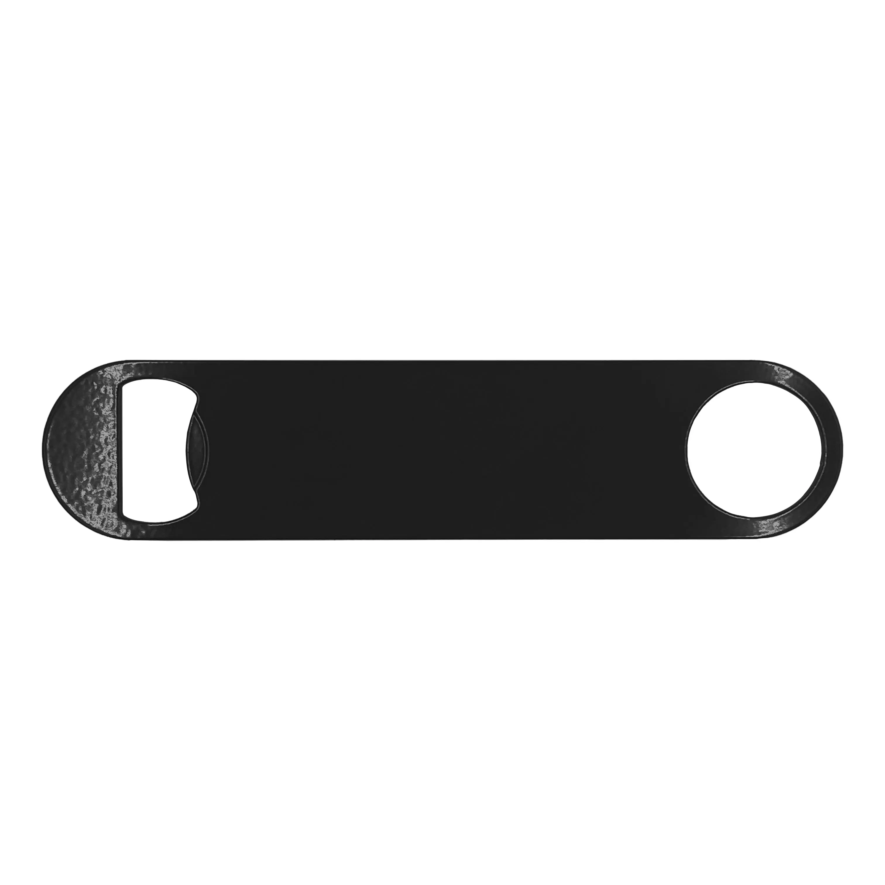 [3456- Black] Pocket Paddle Bottle Opener (Black)