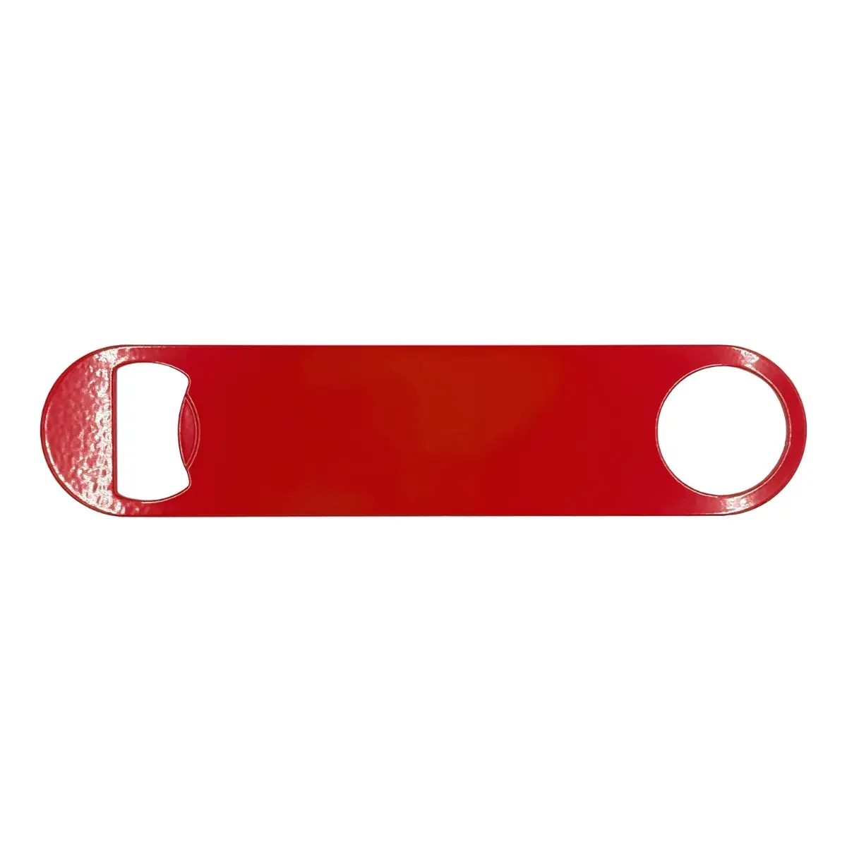 [3469- Red] 7' Long Neck Paddle Bottle Opener (Red)