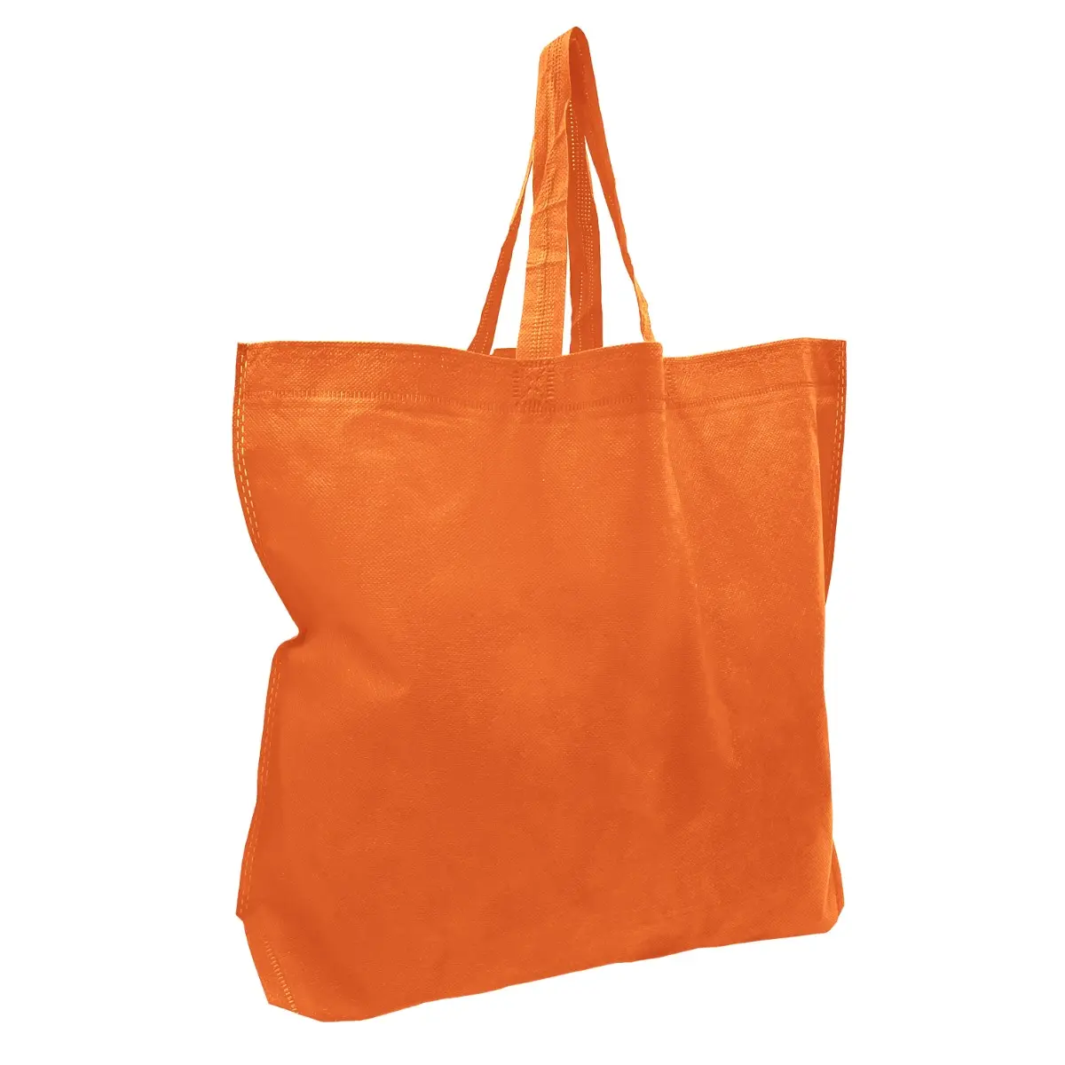 [B802- Orange] Non-Woven Bag - Slant Lily Bag (18" x 14" x 4") (Orange)