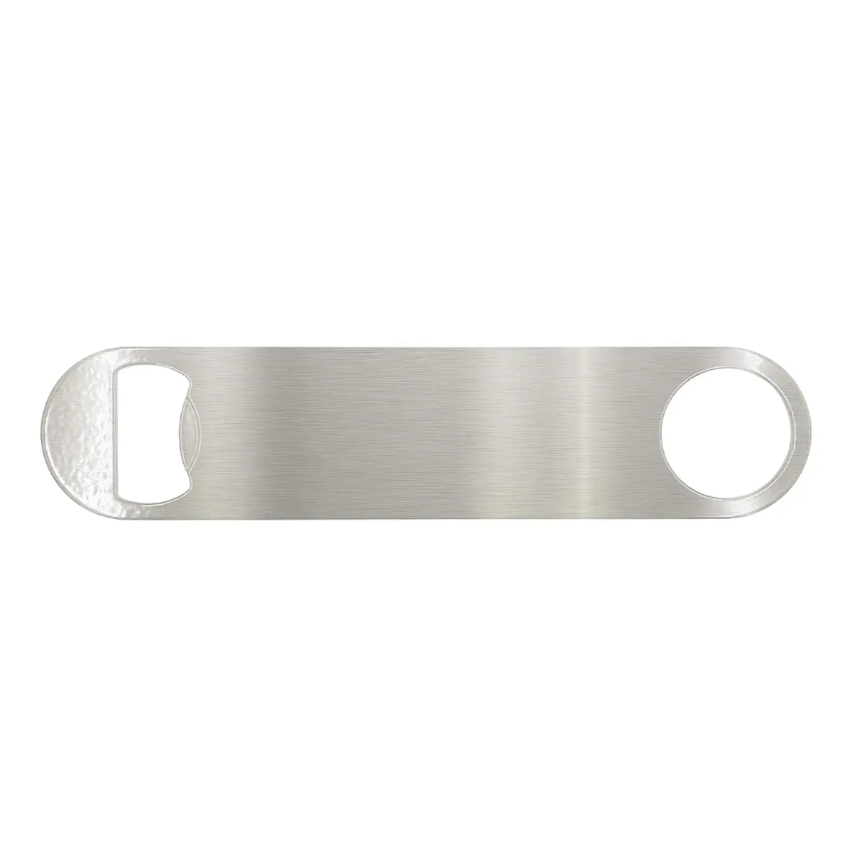 [KPQ-S178- Silver] 7" Long Neck Paddle Bottle Opener (Silver)