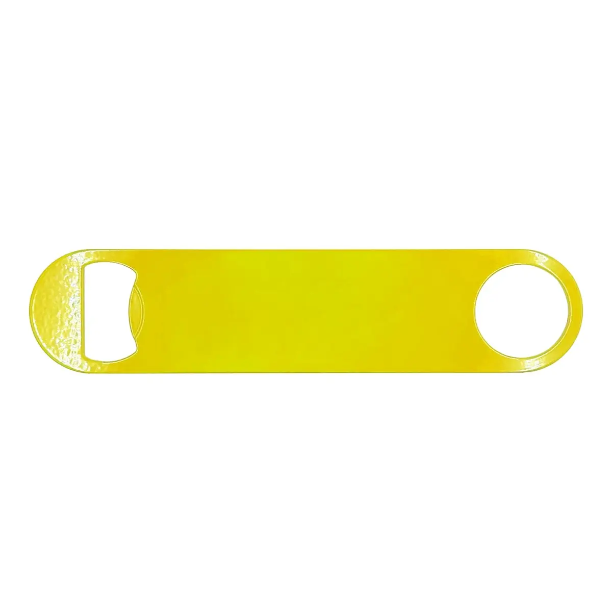 [KPQ-S178- Yellow] 7" Long Neck Paddle Bottle Opener (Yellow)