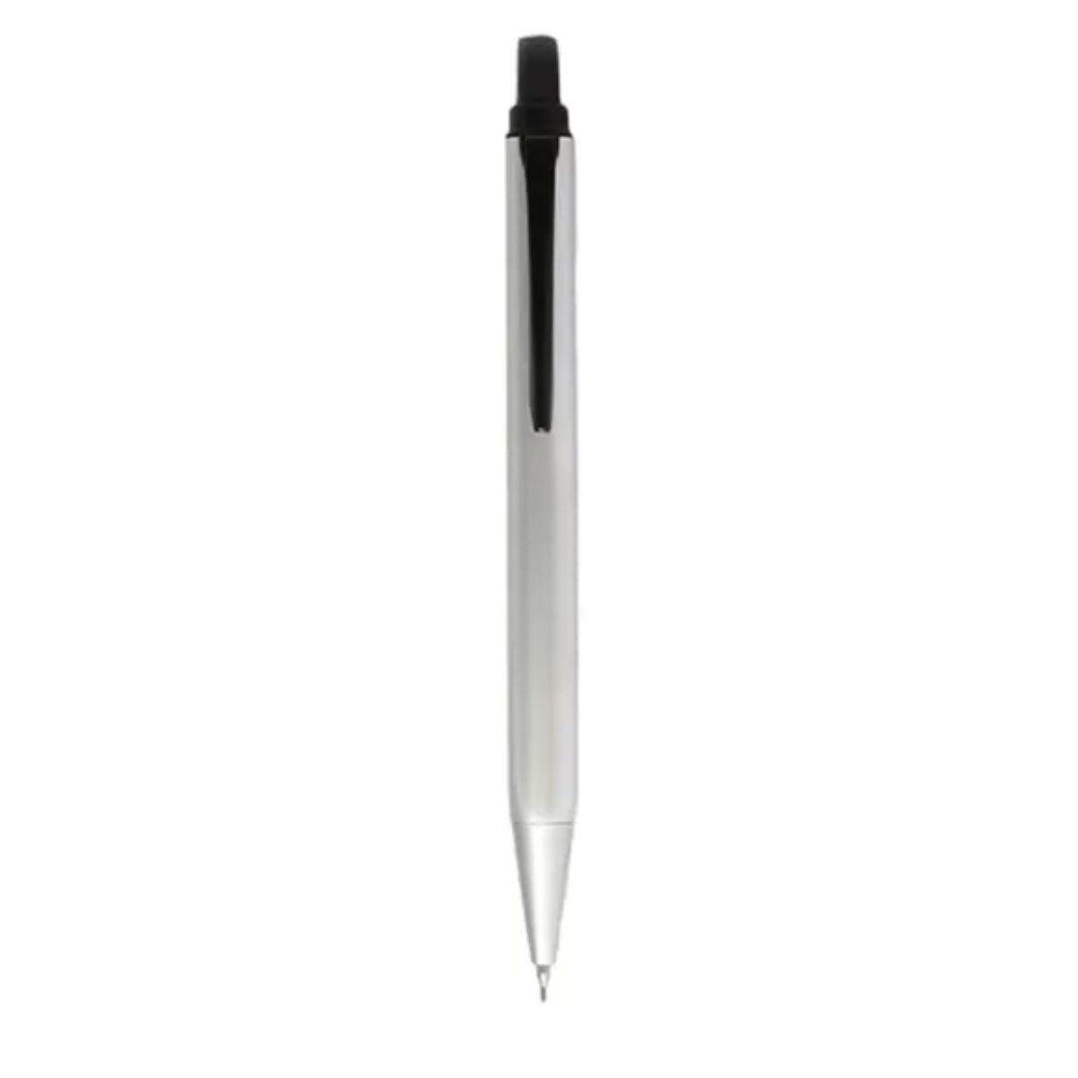 [VPS-10021P- Silver] Metal premium click mechanical pencil with ergonomic design (Silver)