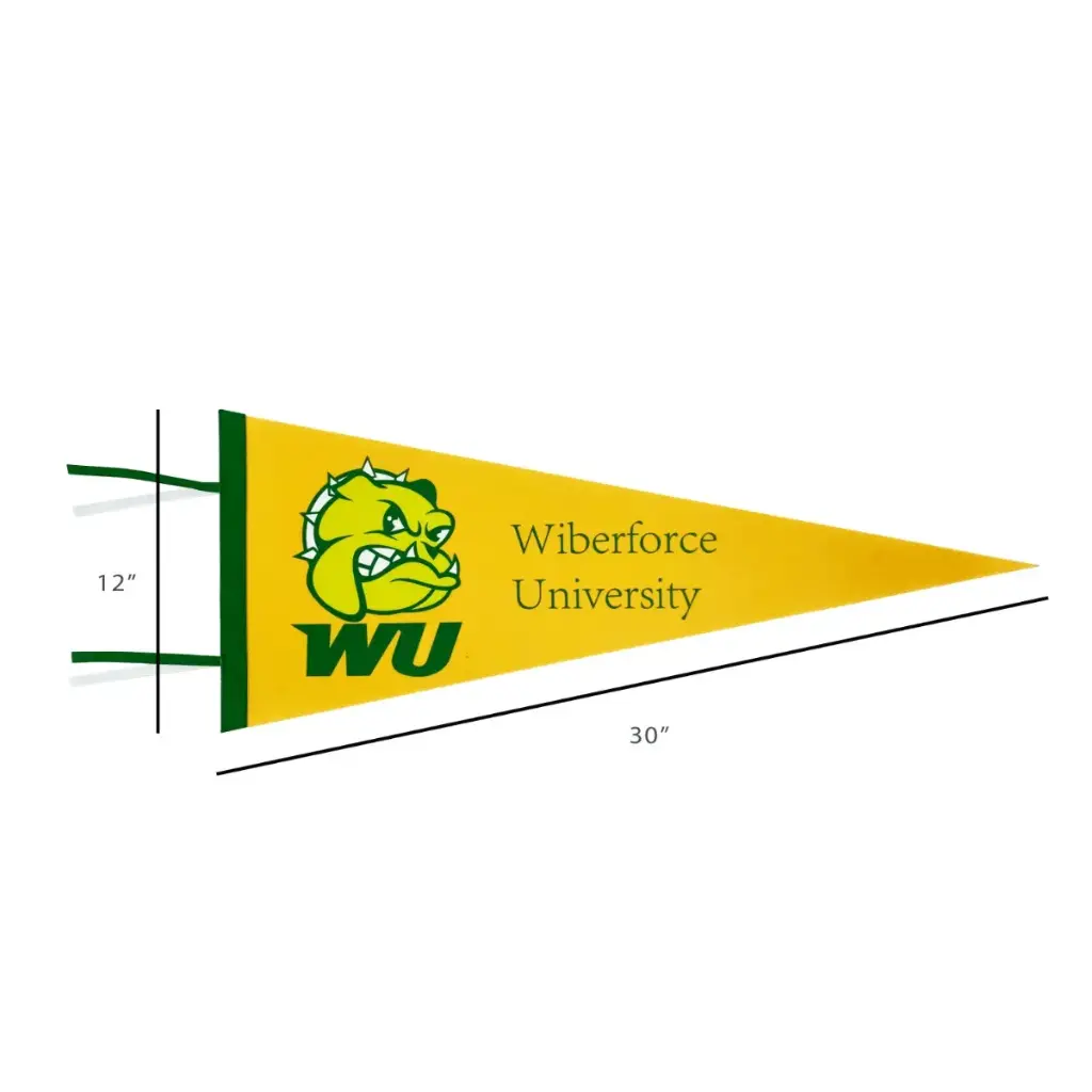 [PF-01XL] 30" x 12" X-Large Pennant Flag