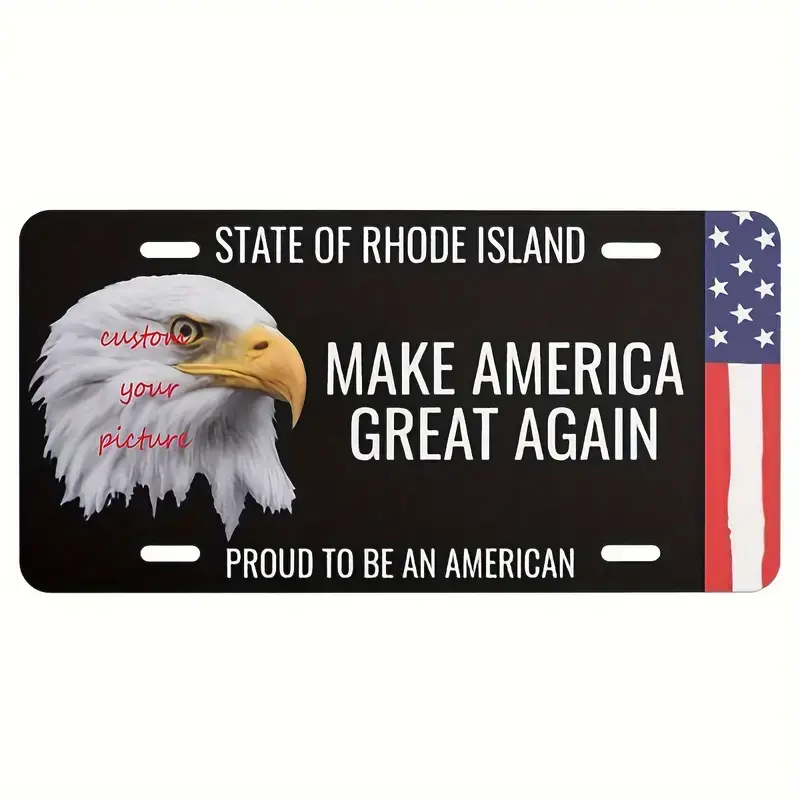 [SS-100] Aluminum License Plate