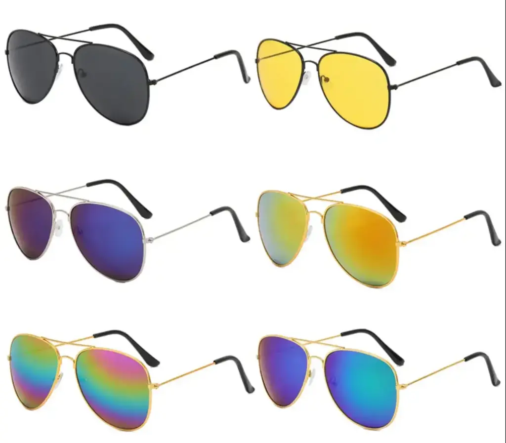 Customizable Aviator Sunglasses