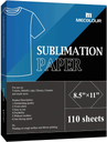 120gsm 8.5" x 11" Sublimation Paper Pack 110 Sheets