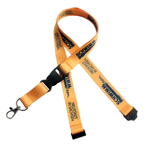 [FCLYD-38-SBBR] 3/8" x 36" Full Color Polyester Lanyard with Safety Breakaway and Buckle Release