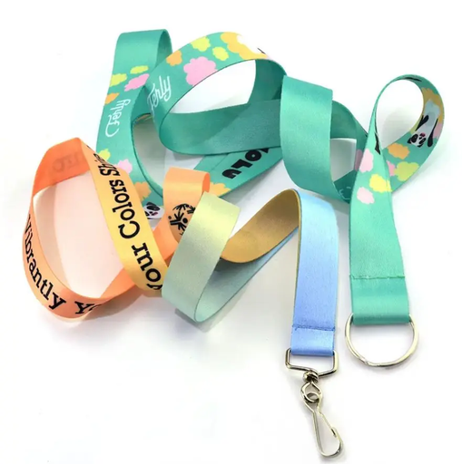 [FCPLYD-34] 3/4" Sublimation Full Color Transfer Polyester Lanyard