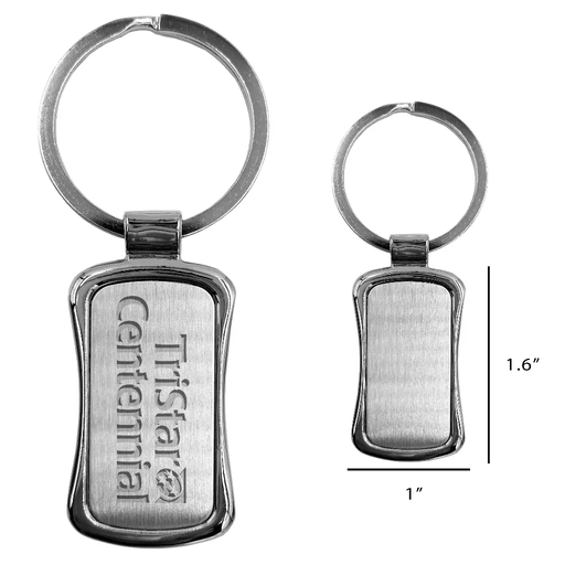 [HJ-1901] Rectangular  Keyring