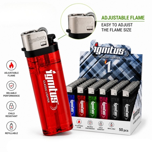 [IG-FL01] Classic Flint Lighters