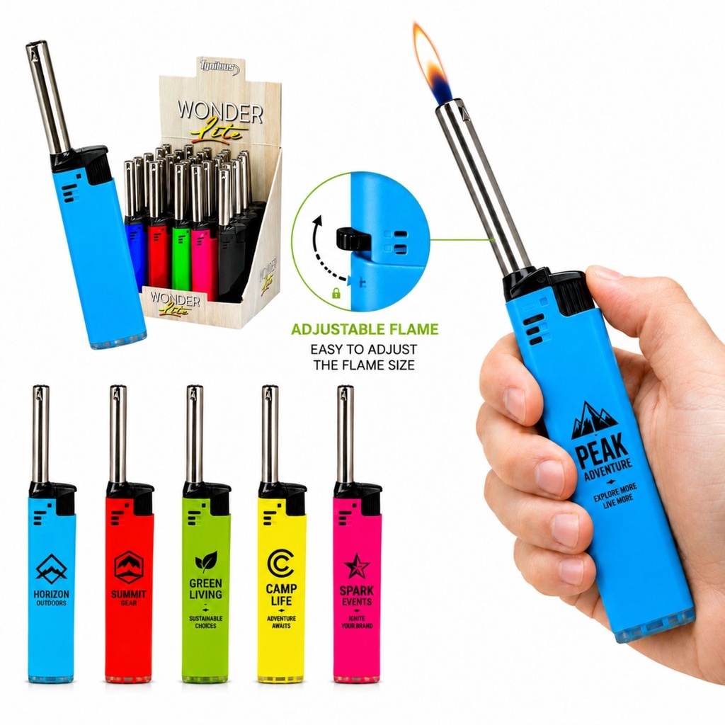 Mini BBQ Torch Lighters Neon