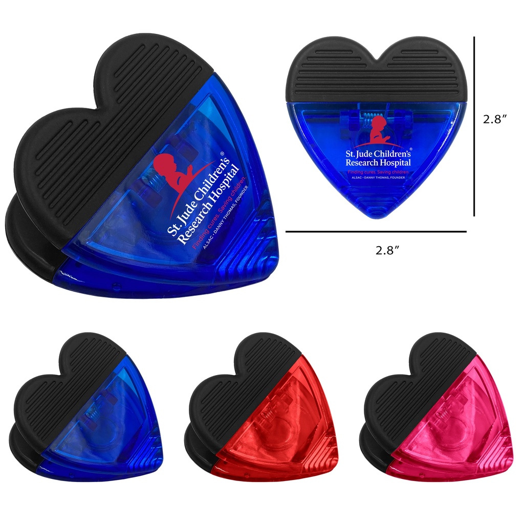 Love Your Snacks: Heart-Shaped Chip Clips