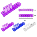 7 Day  Pill Case Transparent Color