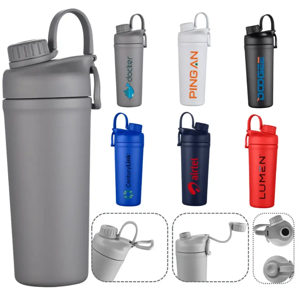 26oz Double wall SS vacuum InsulatedIce Shaker