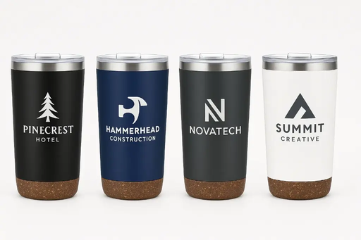 [LS-223] 22oz Vacuum Tumbler with Cork Bottom
