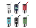 16oz Double Wall Tumbler with Straw
