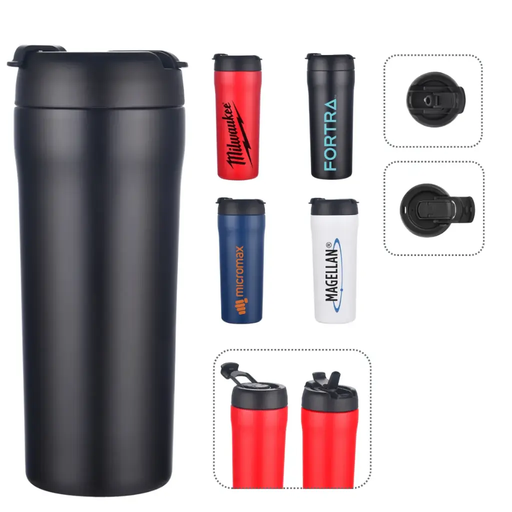 [LS-267] 25oz Vacuum tumbler with dual use lid