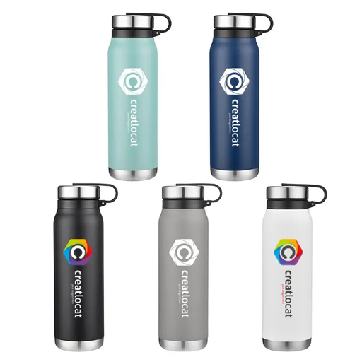 [LS-269] 20oz Vacuum Water Bottle with Removable Stainless Steel Lid