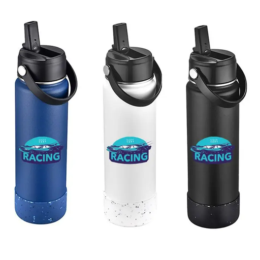 [LS-908] 27oz Vacuum Water Bottle with Silicone Bottom