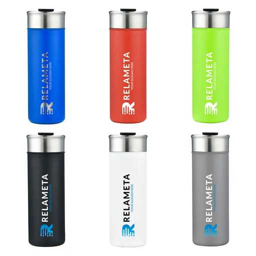 [LS-9988] 18oz.. Powder Coated Stainless Steel Double Wall Vacuum Insulated Tumbler