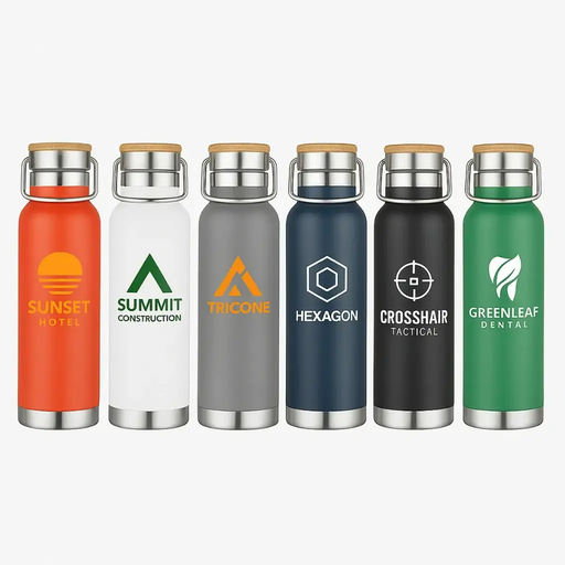 [LS-9992] 22oz Powder Coated Stainless Steel Double Wall SS Vacuum Bottle