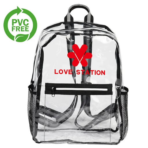 [LS-TPU608] Large Clear Backpack