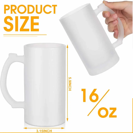 [MKBC39] 16oz Frosted Beer Mug