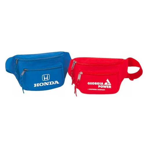 [NC-1015] Dual Zipper Fanny Pack