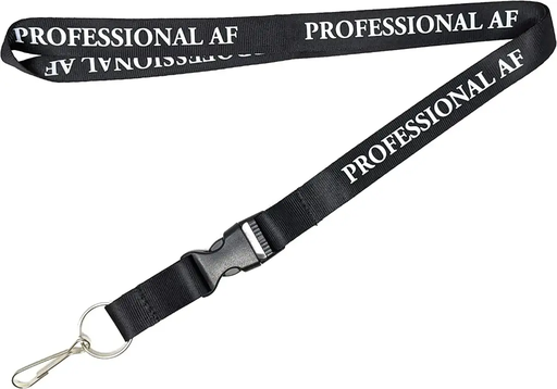 [NLYD-12-BR] 1/2" Nylon Lanyard with Buckle Release