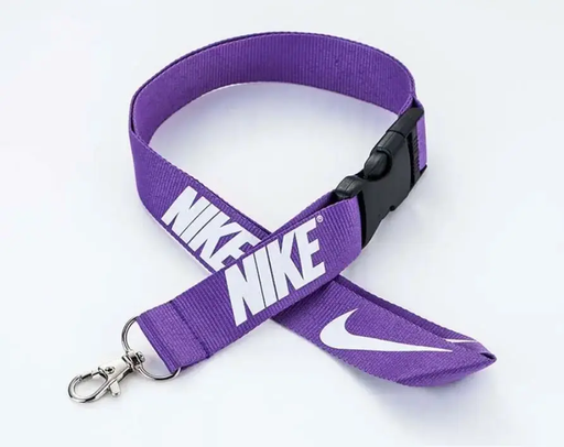 [PLYD-34-BR] 3/4" x 36" Polyester Silkscreen Lanyard with Buckle Release
