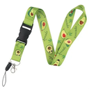 3/8" Recycled Sublimated Full Color PET Eco-friendly Lanyard with Buckle Release