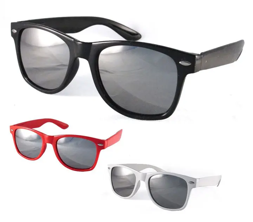 [SB-5051-MR] San Marino Sunglasses w/ Silver Mirror Lenses