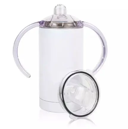 [SS-25] Double Wall Stainless Steel 12oz Sippy Cup