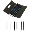 Triangle Metal Barrel Pen & Pencil Set