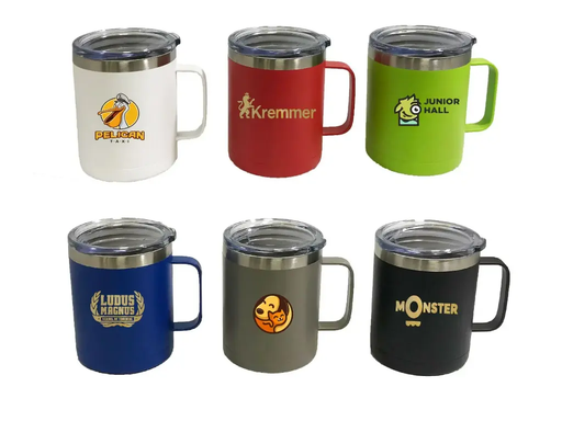 [VPS-181102] 14oz. Ss Vacuum Camping Mug W/Handle