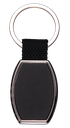 Double Sided Black Key Chain   