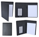 Leatherette Padfolio with Smartphone Sleeve