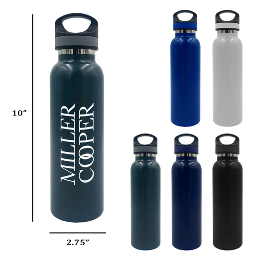 [YA600] Aurora 20 oz. Vacuum Stainless Steel Water Bottle